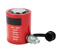 Luocute Cylindre Hydraulique séparé, Accessoires Industriels Rouges à Course de 20 T de 50 Mm avec Connecteur fileté ZG3 de 8 Pouces et Capuchon Anti-poussière, pour Machines, Industrie