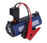 Luocute Démarreur de Saut de Voiture avec Compresseur d'air, Démarreur de Batterie de Voiture 80 W 2500 A 150 Psi, Pack Portable, Pompe à Air de Gonfleur de Pneu avec Lumière LED pour