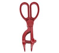 Luocute Dénoyauteur de Cerises, Outil de Retrait de Noyau de Cerise en ABS à Double Ouverture avec clé Amovible pour la Fabrication de Confiture de Gâteaux de Cuisine et le Traitement (rouge)