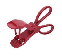 Luocute Dénoyauteur de Cerises, Outil Portable de Dénoyautage de Noyau de Cerise à Double Ouverture avec clé Amovible, Nettoyage Facile, Matériau ABS, Danger pour les Aliments, la (rouge)