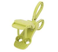 Luocute Dénoyauteur de Cerises, Outil Portable de Dénoyautage de Noyau de Cerise à Double Ouverture avec clé Amovible, Nettoyage Facile, Matériau ABS, Danger pour les Aliments, la (GREEN)