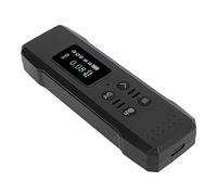 Luocute Détecteur de Rayonnement Nucléaire Geiger Counter, Moniteur de Rayonnement avec Présentation LCD pour la Détection de Rayons β β Dosimètre Rechargeable (BLACK)