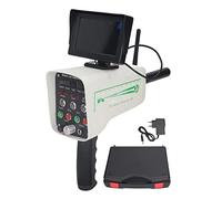 Luocute Détecteur d'or Longue Portée, Scanner de Métaux Souterrains avec écran LCD et Caméra 480P pour Trouver de l'or, de l'argent et du Cuivre, Portée de Détection de 1 000 M, Profondeur (Prise UE)