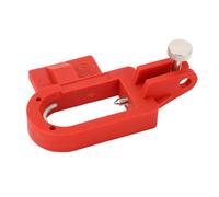 Luocute Dispositif de Consignation de Disjoncteur avec Fixation à Vis | Corps isolé en Nylon, adapté aux Disjoncteurs à Longue Course de Fermeture, Compact pour Cadenas jusqu'à 7 Mm, pour