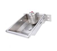 Luocute Distributeur Automatique D'Abreuvoir pour Bétail, Bol d'eau pour Mouton et Chèvre, Abreuvoir pour Bétail en Acier Inoxydable avec Robinet à Boule Flottante pour Chiens, Animaux