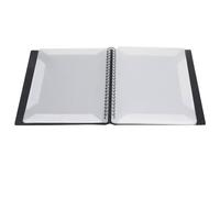 Luocute Dossier de Partitions, Classeur PP D'une capacité de 60 Pages | Stockage de Fichiers de Partitions de Musique Inscriptibles, Surface Non éblouissante, Double Ressort pour une Pose à Plat