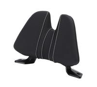 Luocute Dossier de Passager de Moto, étanche à Haute élasticité | Support de Siège Arrière Sissy Bar, Coussin en Mousse en Alliage D'aluminium, Remplacement D'absorption des Chocs pour