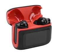 Luocute Écouteurs Bluetooth, Casque sans Fil à écran Tactile LCD avec Suppression du Bruit, Pilote 13 Mm, Double Microphone, Appels Clairs pour la Lecture de Musique et la Communication (Noir Jaune)