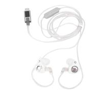 Luocute Écouteurs Câblés, écouteurs de Type C Écouts Câblés pour la Musique de Jeu Câble Détachable 2pins, Basse Stéréo Annulation du Bruit dans Le Moniteur d'oreille pour Les Chanteurs