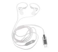 Luocute Écouteurs Câblés HiFi dans Les écouteurs du Moniteur d'oreille, Bourgeons D'isolement de Bruit avec Micro, HiFi Isolant de Type C de Type C dans Les écouteurs d'oreille IEM pour