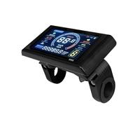 Luocute Écran LCD de Vélo 24-72 V, Panneau de Commande de Vélo de Montagne étanche à l'eau à écran Couleur Intelligent LCD-S966 5 Broches utilisé pour Le Connecteur Normal du (Connecteur Normal)