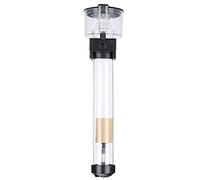 Luocute Écumeur de Protéines pour Aquarium, Séparateur de Protéines en Verre Borosilicate avec Pierre à Air en Bois de Tilleul de qualité Supérieure, Vue Dégagée et Structure Solide