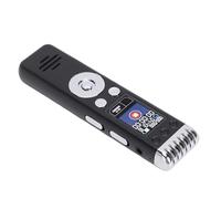 Luocute Enregistreur Vocal AI, Contrôle par Application, Traduction Voix-Texte en Temps Réel en 189 Langues, avec Réduction du Bruit et résumé de la Carte Mentale, pour Les Conférences, (16GB)