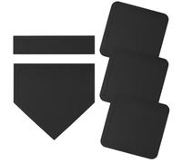 Luocute Ensemble de Bases de Baseball en Caoutchouc avec Plaque d'accueil | Caoutchouc Léger de 2 Mm, Fond Antidérapant pour Herbe/ciment, Conception de sécurité pour L'entraînement des Jeunes, pour