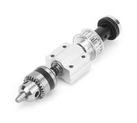 Luocute Ensemble de Broche Non alimenté B10 pour Perceuse D'établi de | Acier de Précision 0,005 Mm, Comprend un Manchon D'arbre M10, une Poulie de Distribution XL20, un Jeu de Mandrins B16, pour