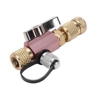 Luocute Extracteur de Noyaux de Valve, Outil de Retrait de Noyau de Valve CVC de 5/16 Pouces avec Pointe de Tige Réglable, pour Réfrigérants R1234yf R410 R22 R12 R407 R404 R32