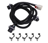 Luocute Faire de Câblage de Lampe Arrière Droite côté Passager, 23295977 Remplacement du Faisceau de Câblage de Lampe Arrière pour 23295977 1500 2500 HD 3500 HD 2016-2019, avec Clips