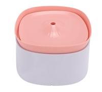 Luocute Fontaine à Eau pour Chat, Fonctionnement Silencieux, Eau Douce à écoulement Continu, Matériau ABS, Grande capacité économe en énergie, avec Une Conception Facile à Nettoyer,