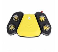 Luocute Fontaine d'eau D'extérieur pour Chien, Jouet D'arrosage activé par Les Pattes et Distributeur d'eau Potable, avec Valve Améliorée pour Le Jardin, la Cour et Le Refroidissement (Yellow)