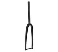 Luocute Fourche Avant de Vélo de Route, Fibre de Carbone Durable Légère 28c à Travers Le Vélo de Frein à Disque D'essieu Fourche Avant 3K Gloss, Idéal pour Une Conduite Compétitive