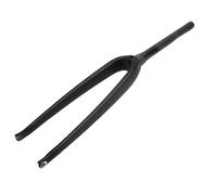 Luocute Fourks de Rigides de Vélo, Fourche de Vélo de Route 28C, Installation Facile D'installation Fibres de Carbone Tube Conique 3K Matte Rapide