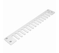 Luocute Gabarit à Queue D'aronde en Acier au Carbone, Adaptateur de Convertisseur de Montage à Profil Bas à Longue Extension pour Queue D'aronde et Joint de Boîte avec Table de Routeur,
