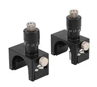 Luocute Gabarit de Réglage de Lame de Raboteuse, 2 Pièces Outil de Travail du Bois de Gabarit de Couteau de Dégauchissage Magnétique avec Réglage de la Hauteur de 22 Mm pour un Diamètre