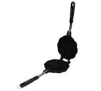 Luocute Gaufrier en Forme de Cœur, 5 Gaufriers Antiadhésifs en Fonte D'aluminium pour Mini Forme de Cœur, avec Conception Légère Facile à Nettoyer, pour le Petit-déjeuner en Famille,