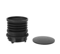 Luocute Grinder, Trémie à Dose Unique, Couvercle en Aluminium, Ci-dessous du Silicone pour ZD-15N ZD12 ZD15 ZD16 Grinder de café, Poubelle à Souffler, Pression de la Main pour L'atelier