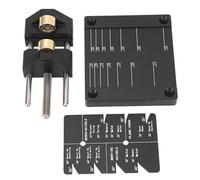Luocute Guides de Perfection Système Kit D'affûtage du Ciseau pour le Travail du Bois, les Ciseaux et les Plans Guides du Support D'ajustement de L'ajustement avec Dispositif de