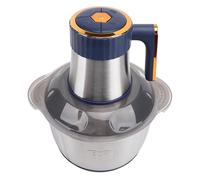 Luocute Hachoir à Viande électrique, Moteur en Cuivre de 500 W avec Bol en Acier Inoxydable de 5 L, Léger pour la Cuisine, Viande, Légumes, Fruits, Noix, Oignon, Ail (Prise UE 220V)