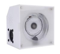 Luocute Haut-Parleur Ferrofluide, Visualiseur de Son Dansant avec Rythme Musical, Haut-Parleur de Basse intégré 2000 MAh, Décoration de Bureau pour la Maison, Le Bureau, la Fête (White)