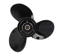 Luocute Hélice Hors-Bord pour Moteur, Hélice Hors-Bord de Bateau 10 1/2 X 13 en Métal à 3 Pales de Remplacement pour Carter D'engrenage Mariner, Hélice de Moteur de Bateau