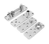 Luocute Horte de Porte Cachée, Portefeuille de 600 Lb de Charge en Acier Inoxydable Massif épaissis, Charnière Pivot de Service Robuste Réglable pour les Portes en Aluminium en Bois,