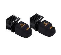 Luocute Hotend Lot de 4 Pièces de Rechange pour Imprimante 3D P2S H2D H2S H2C, Buse en Acier trempé à Rupture de Chaleur Entièrement Métallique, Haute Vitesse avec Buses 0,2 0,4 0,6