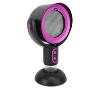 Luocute Hotte de Cuisine Portable, Hotte de Bureau avec Batterie Rechargeable USB à 2 Vitesses, Tasse à Huile Amovible et Filtre Lavable, pour Barbecue Intérieur, Fondue, Camping-car, (Violette noire)
