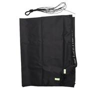 Luocute Housse de Remorque à Benne Basculante, Housse de Remorque Utilitaire Robuste en Tissu Oxford 600D Imperméable avec Sangles Coupe-Vent et Bandes Réfléchissantes, pour Remorques