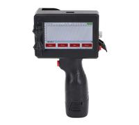 Luocute Imprimante à Jet d'encre Portative Intelligente, écran Tactile LED de 4,3 Pouces, Machine de Codage à Jet d'encre à Séchage Rapide pour étiquette de Code et de Date, 600 Dpi