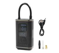 Luocute Inflateur de Pneu Portable avec écran Numérique Intelligent, éclairage Nocturne, Gonfle Automatiquement et S'arrêter pour une Balle de Vélo de Moto de Voiture, Grand Affichage, (HT-0188)