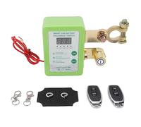 Luocute Interrupteur de Déconnexion de Batterie à Distance, Affichage Numérique 12 V 24 V 240 A avec Protection contre les Surintensités de Sous-tension, pour Voitures, SUV, Camions, (GREEN)