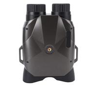 Luocute Jumelles Numériques avec Caméra 4K QHD 48MP Écran Couleur 3 Pouces Jumelles Zoom 8X Caméra Vidéo avec Trou de Vis de 6,35 Mm pour L'observation des Oiseaux Voyage Randonnée (Brown)