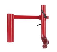 Luocute Kit D'adaptateur de Tête de Canard de Changeur de Pneu Manuel, Outils de Montage et de Non-Discours de Pneus Universels en Acier Carbone, Adaptés aux Pneus de 16 à 21 Pouces