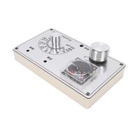 Luocute Kit D'assemblage de Radio Crystal avec Tête de Compteur | Aucune Pile Requise, Circuit de Détection Simple, Outil D'apprentissage Visuel des Ondes électromagnétiques, Test de Mise à