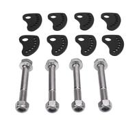 Luocute Kit de Boulons à Came du Bras Supérieur D'alignement de Cambrure, Outil de Fixation D'alignement de Verrouillage en Acier Inoxydable 304 pour 1500 2500 3500 1999-2019, Pièces de