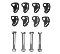 Luocute Kit de Fixation D'alignement de Verrouillage de Cambrure pour | Remplacement du Boulon à Came du Bras Supérieur, Acier Inoxydable 304, Convient aux Camions 2WD 4WD HD, Empêche le