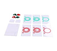 Luocute Kit de Formation Vision, Cartes de Variables Rouge Vert avec Support de Carte