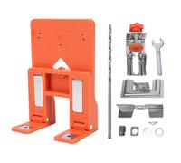 Luocute Kit de Gabarit de Montage pour Porte D'armoire, Acier Inoxydable | Gabarit de Quincaillerie Réglable pour Armoire avec Plaque de Position Magnétique, Guide de Perçage Précis pour