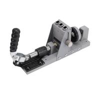 Luocute Kit de Gabarit de Trou de Poche, Localisateur de Perçage de Trou de 15 Degrés D'un Seul côté amélioré avec Foret de 3/8 Pouces, Bague en Acier trempé pour des Joints Solides,