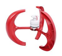 Luocute Kit de Générateur D'éoliennes, 300 W Kit de Générateur D'éoliennes pour Les Hybrides de Maison Utilisation de Lampe Rue, 300W 45m 1s Axes Verticaux