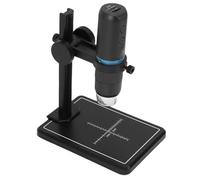 Luocute Kit de Microscope Numérique, Microscope USB sans Fil HD 1000X 1080P avec 8 Lumières LED Réglables et Support en Métal, Compatible pour, pour, pour iOS, pour la Réparation de